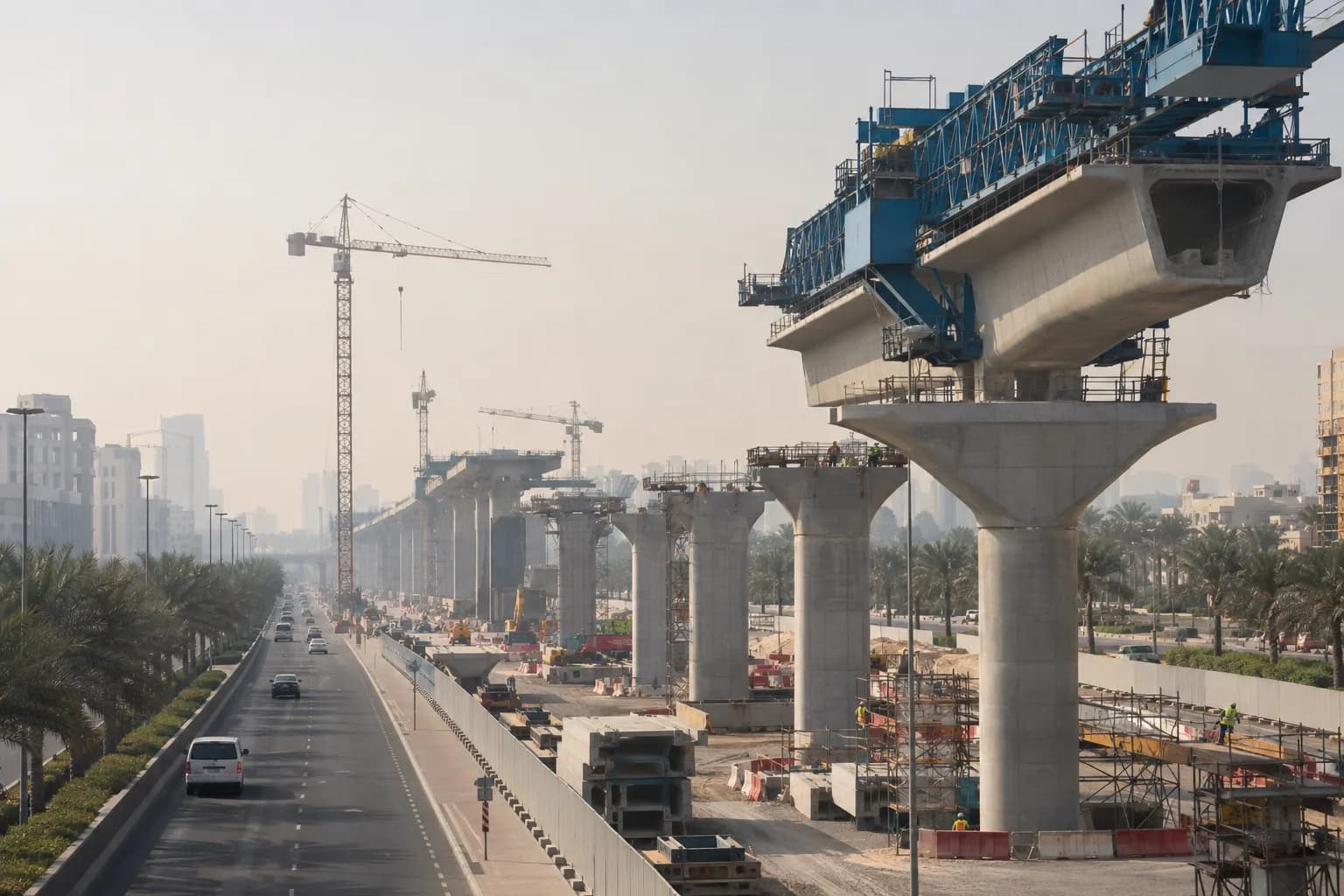 Dubai Metro: 29 new stations on the Blue and Gold Lines