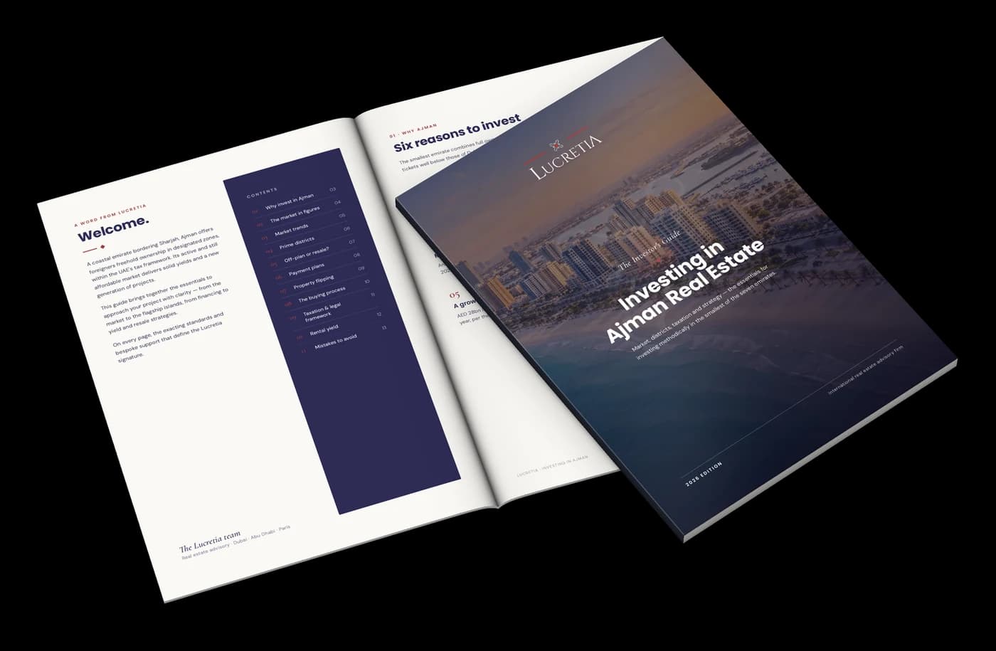 Guide "Investing in Ajman" — Lucretia