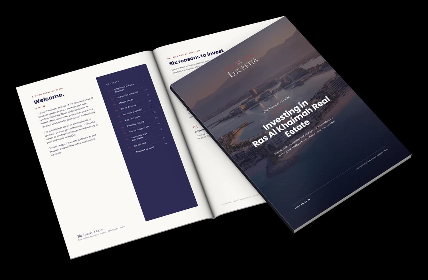 Guide "Investing in Ras Al Khaimah" — Lucretia