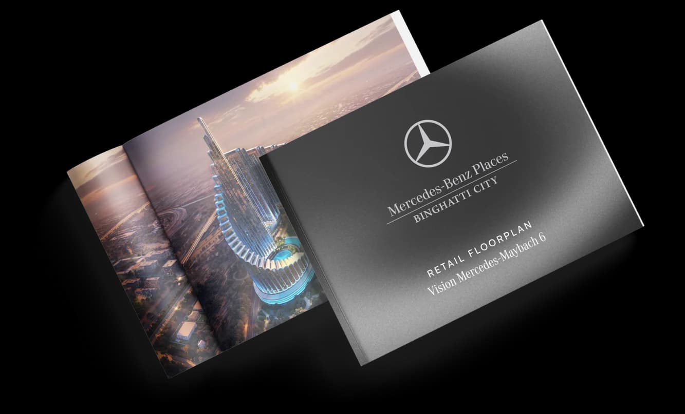 Mercedes-Benz Places – Binghatti City – Maybach 6 brochure – Binghatti Developers