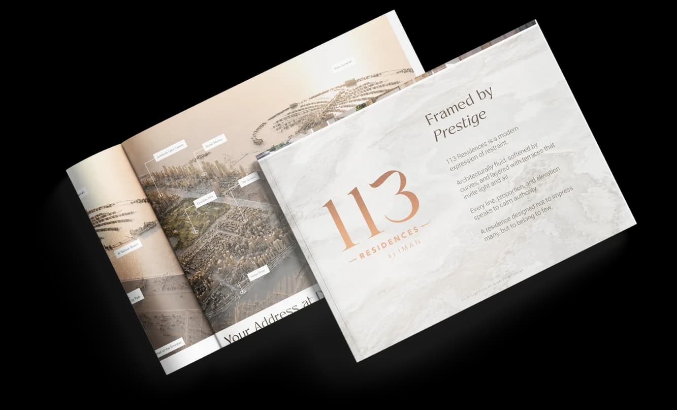 113 Residences brochure – IMAN Developers