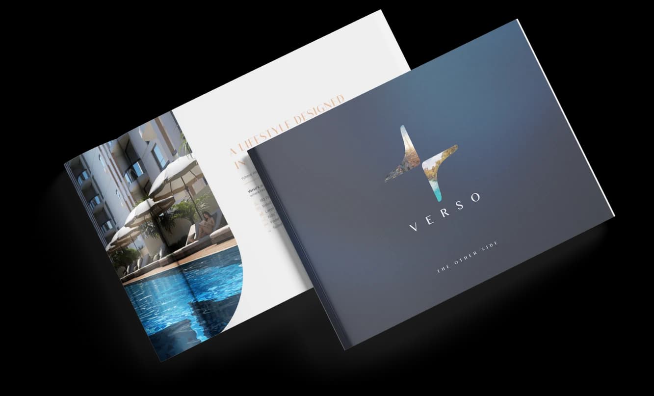 Verso brochure – Reportage Properties