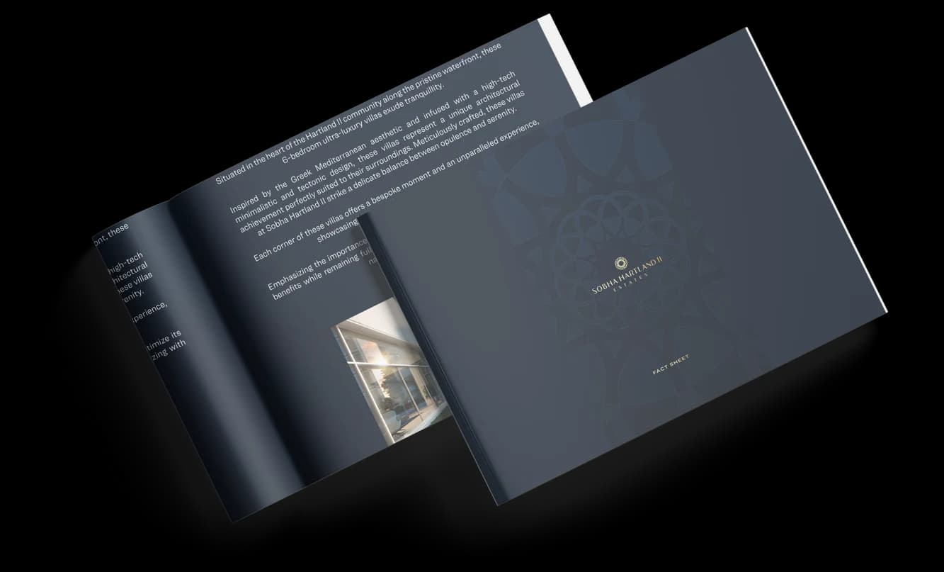 Hartland 2 Estates brochure – Sobha Realty